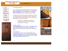 Tablet Screenshot of castillodoors.com